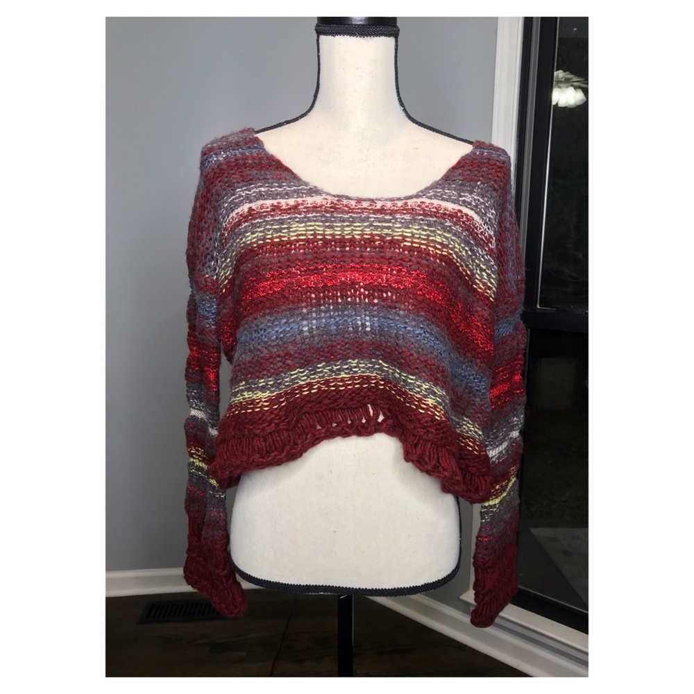 Free People Cropped Sweater - Picture 2 of 4
